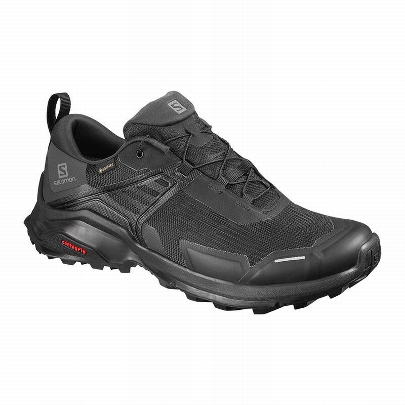 Salomon X RAISE GORE-TEX Zapatillas Trekking Hombre - Negras - Colombia (46591-XDWV)